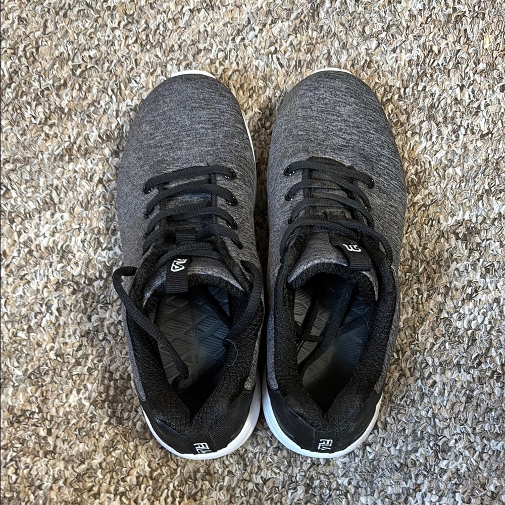 Fila Gray and Black Sneakers